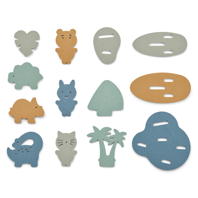 Liewood - George Bath Toys Set Peppermint multi mix