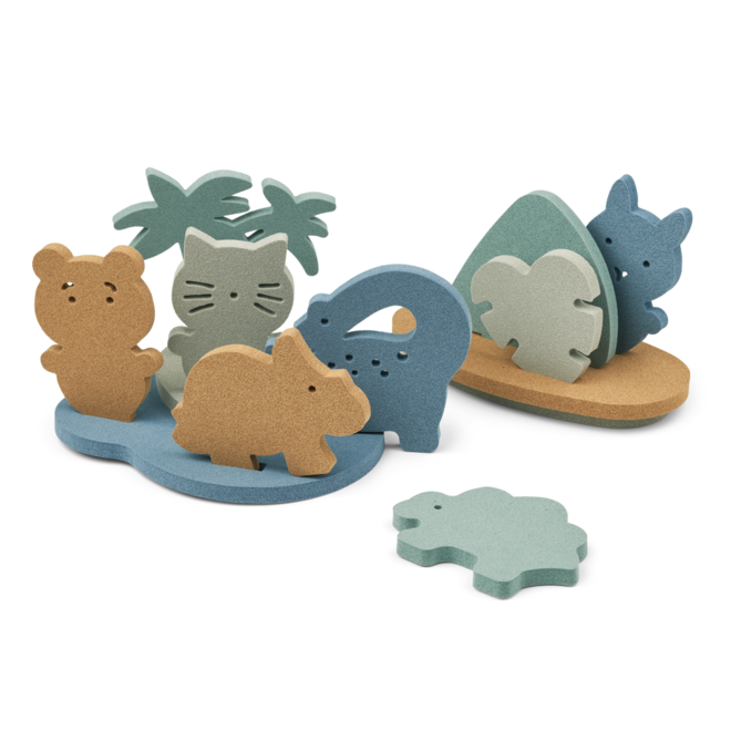 Liewood - George Bath Toys Set Peppermint multi mix