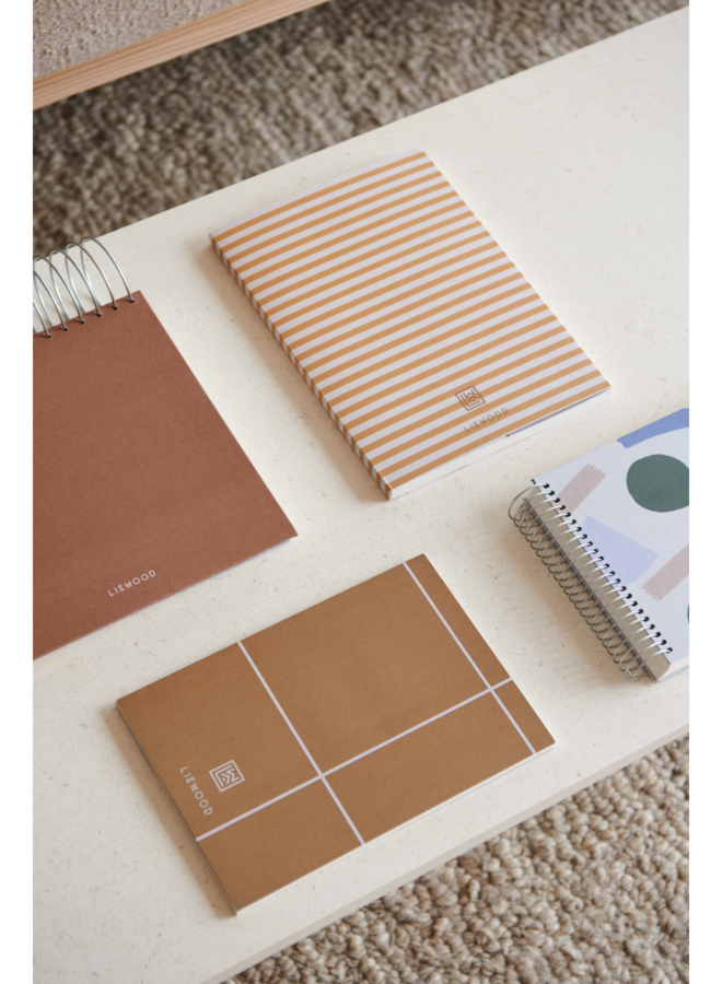 Liewood - Sidney Notebooks Peach / Leo mix