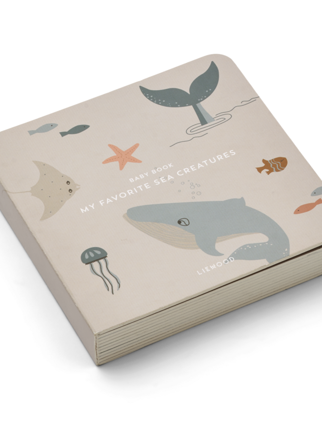 Liewood - Bertie Baby Book Sea creature / Sandy