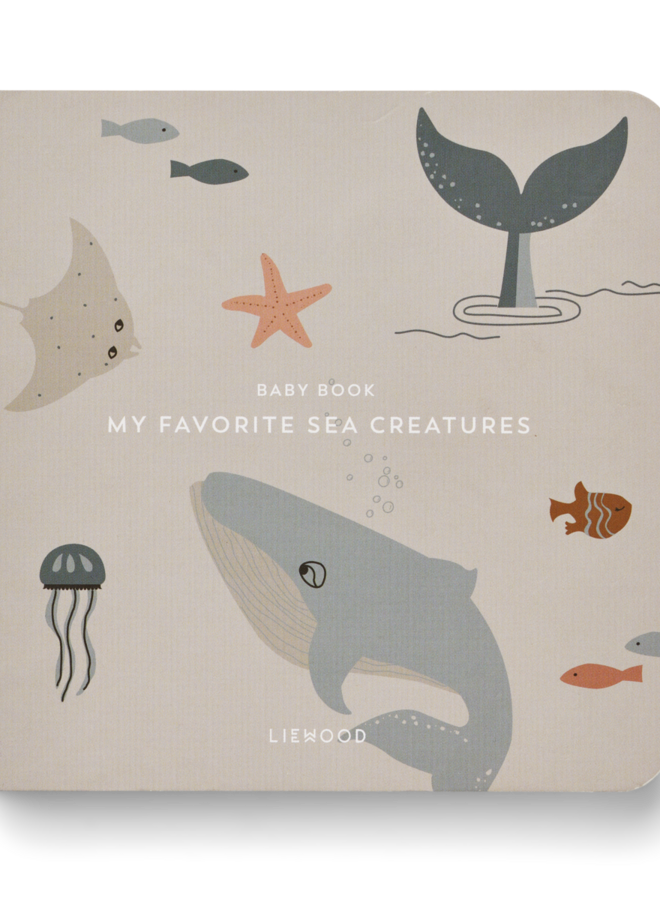 Liewood - Bertie Baby Book Sea creature / Sandy