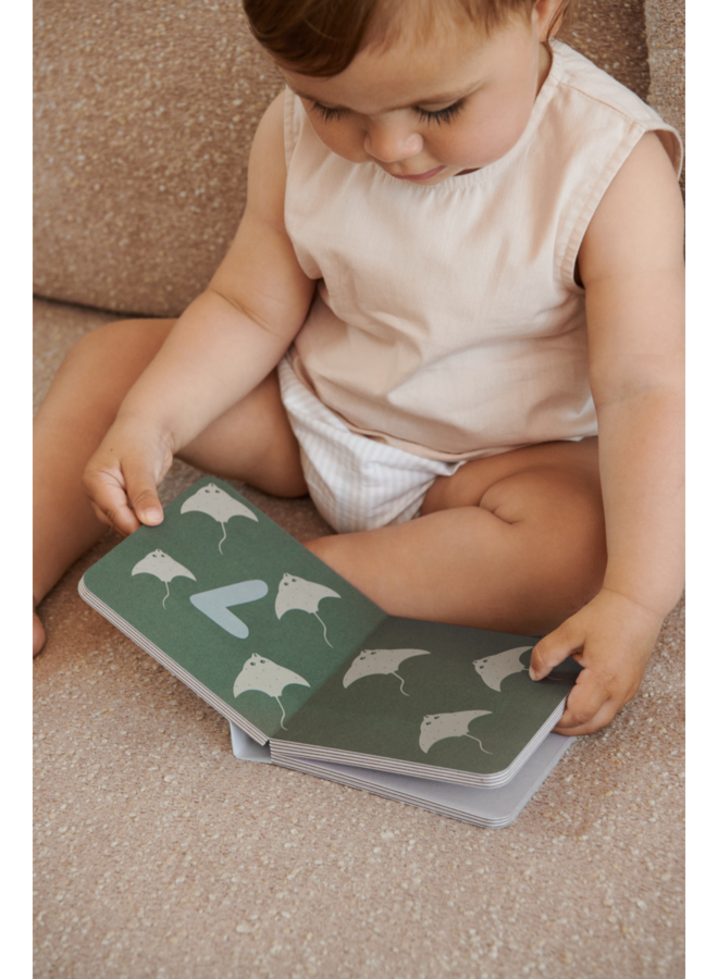 Liewood - Bertie Baby Book Sea creature / Sandy