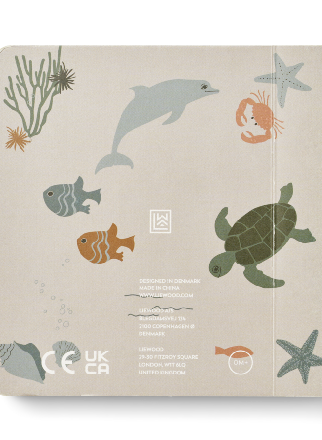 Liewood - Bertie Baby Book Sea creature / Sandy