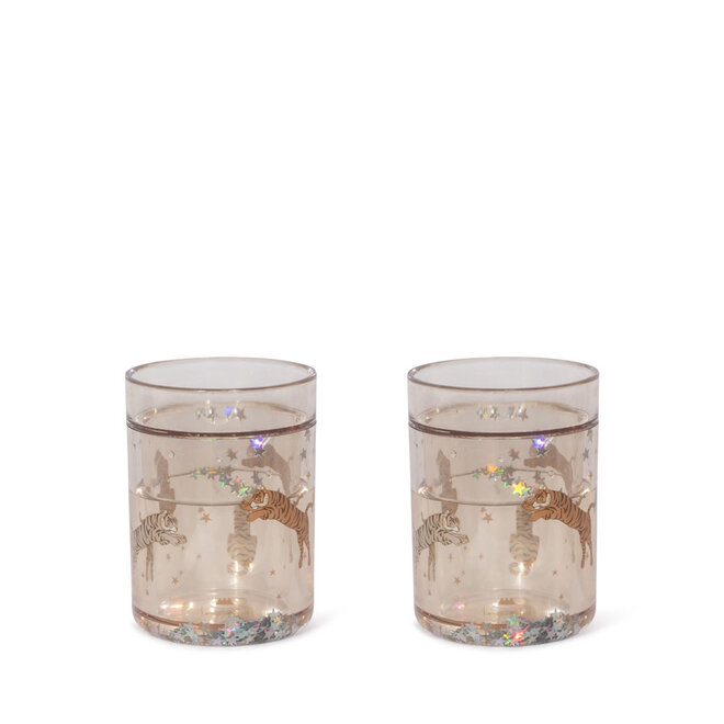 Konges Slojd - Glitter cups Roar (2 pack)