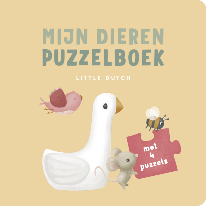 Little Dutch - Mijn Dieren Puzzelboek