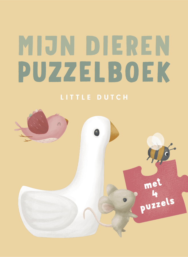 Little Dutch - Mijn Dieren Puzzelboek