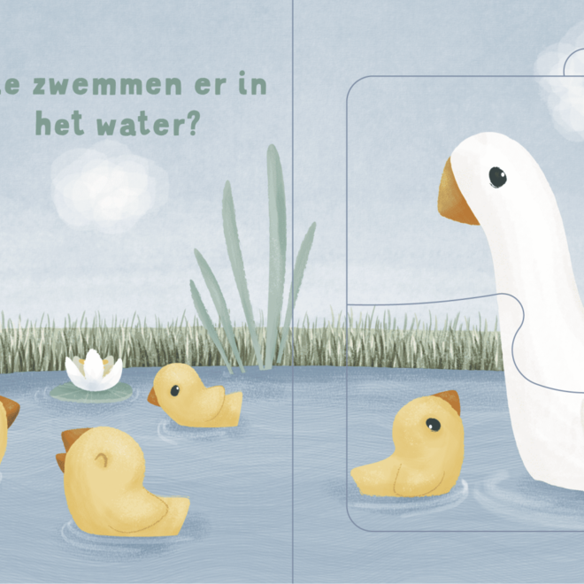 Little Dutch - Mijn Dieren Puzzelboek