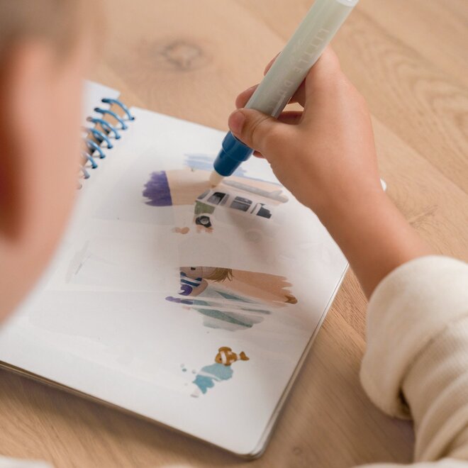 Little Dutch - Waterkleurboek - Jim & Friends