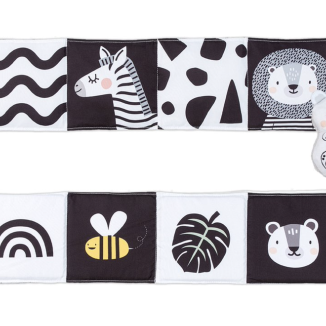 Taf Toys - Savannah black&white book