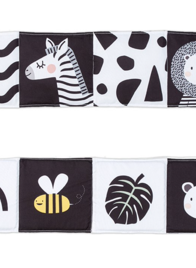 Taf Toys - Savannah black&white book