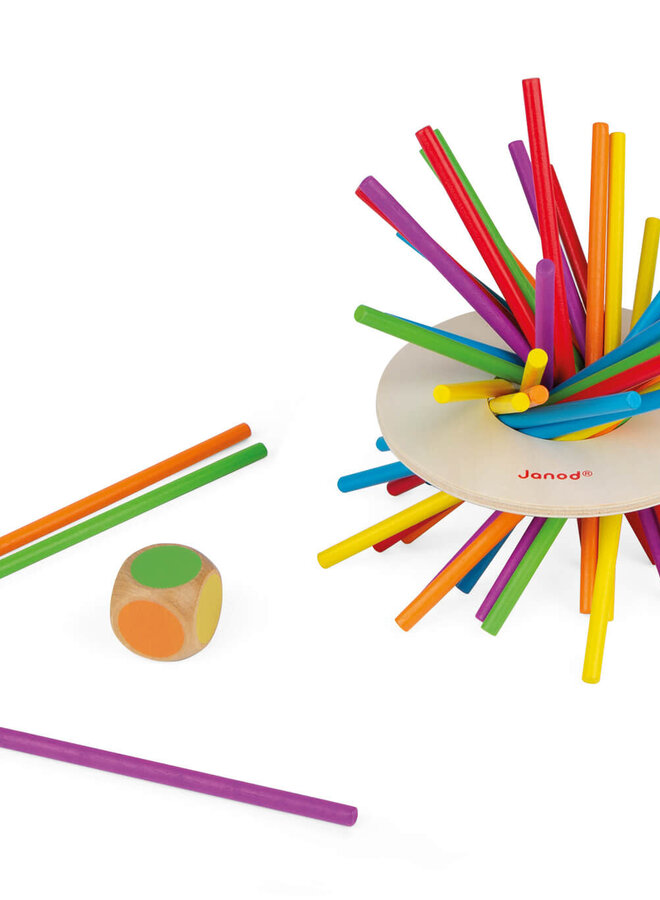 Janod - Game of Skill - Crazy Sticks (wood)