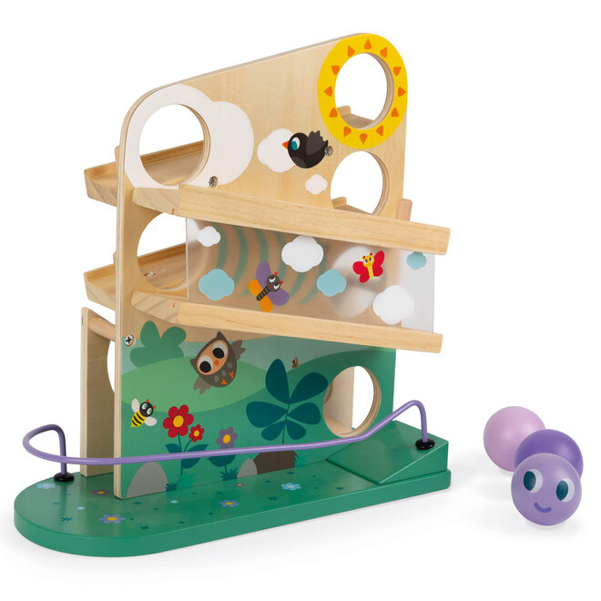 Janod - Caterpillar Ball Track (wood)