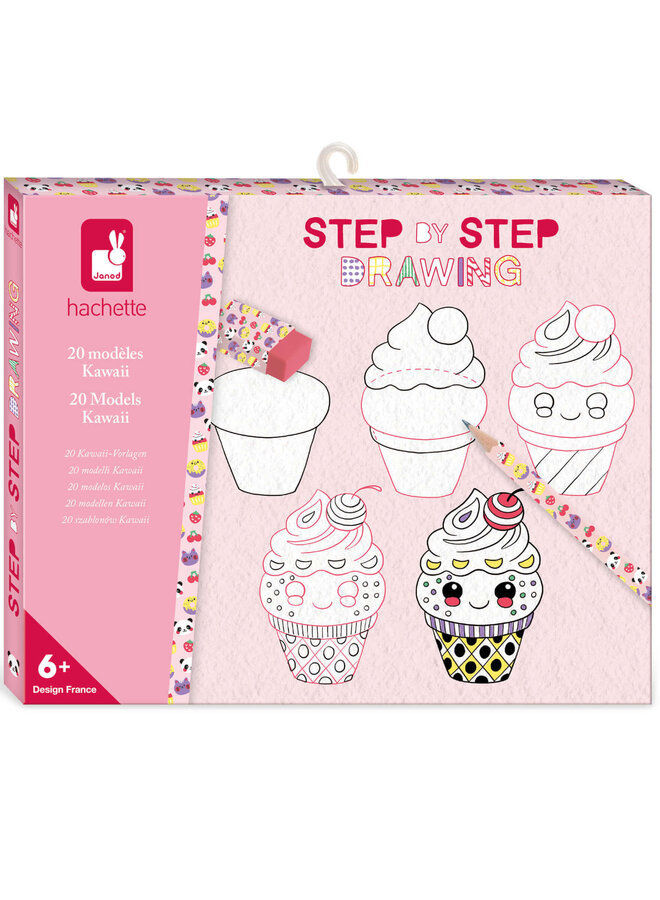 Janod - Creative Drawing Box 20 Kawaii