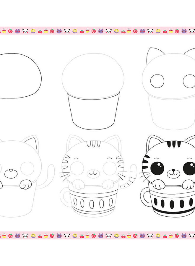 Janod - Creative Drawing Box 20 Kawaii