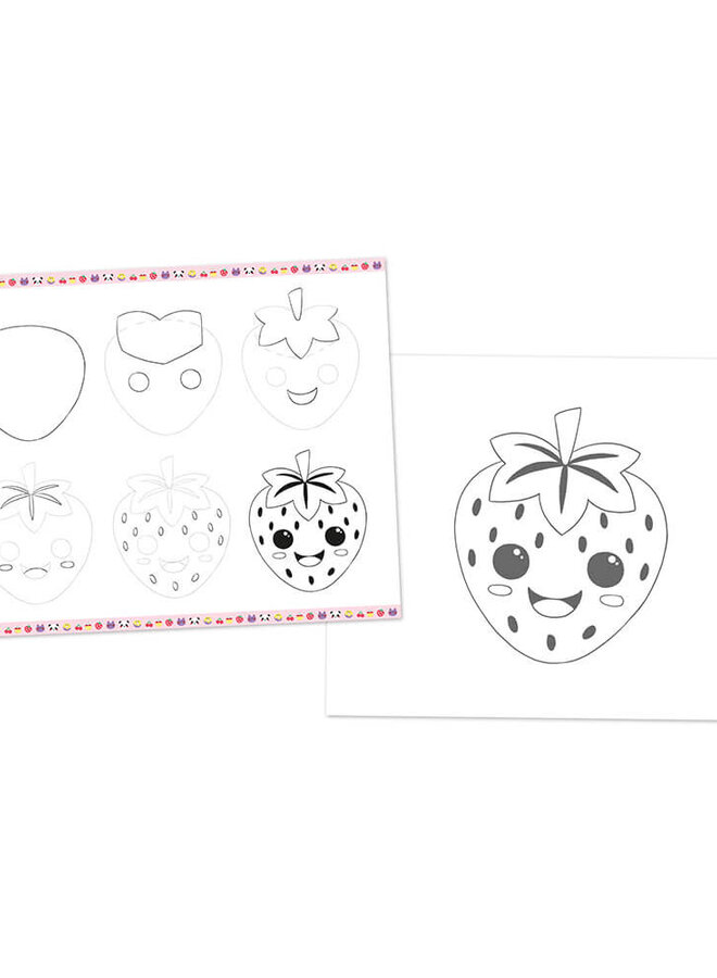 Janod - Creative Drawing Box 20 Kawaii
