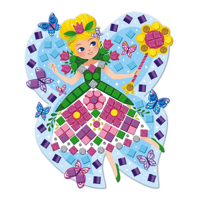Janod - Creative Kit - Princesses and Fairies Mosaics Set