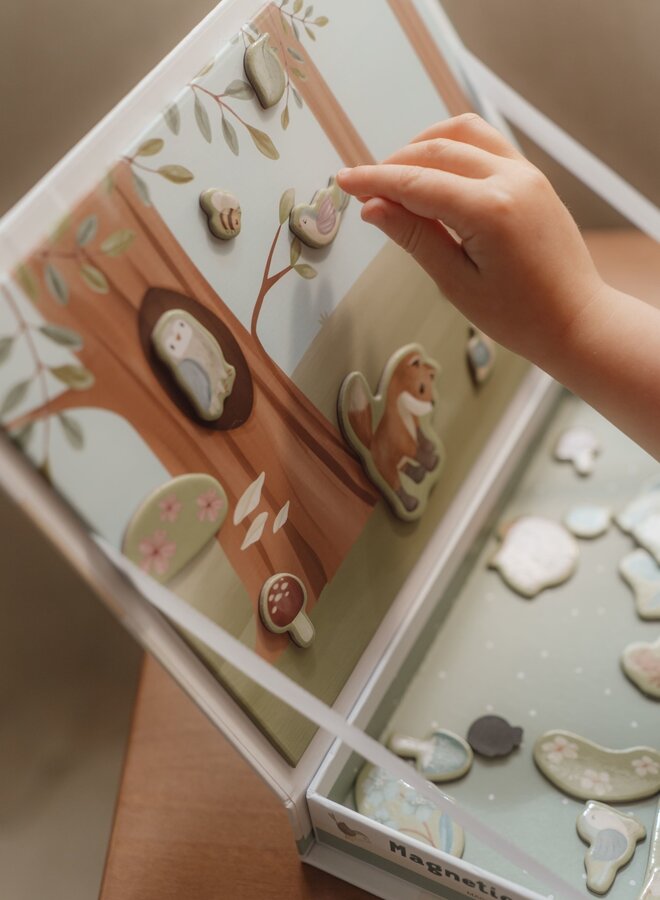 Little Dutch - Magnetisch speelbord - Forest Friends FSC