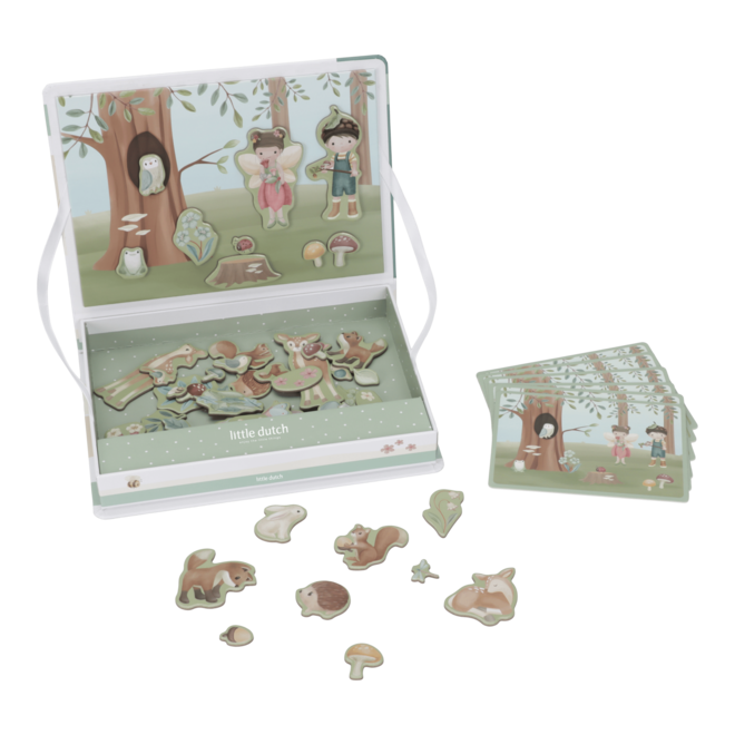 Little Dutch - Magnetisch speelbord - Forest Friends FSC