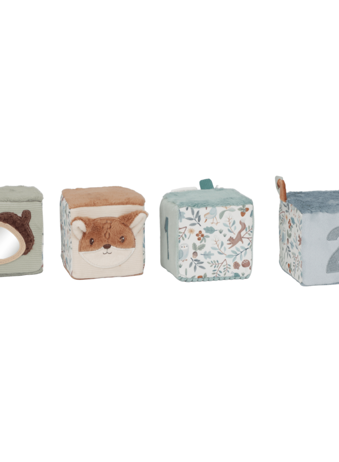Little Dutch - Zachte blokkenset - Forest Friends