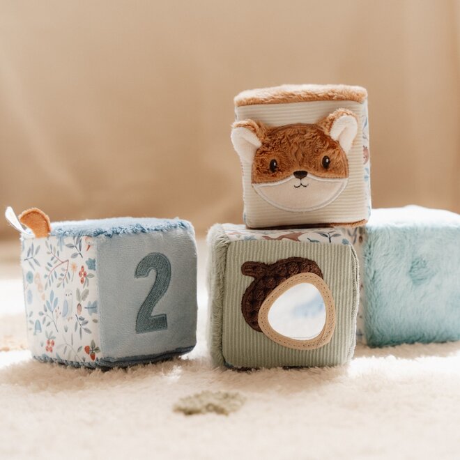 Little Dutch - Zachte blokkenset - Forest Friends