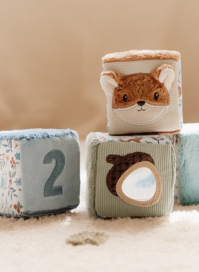 Little Dutch - Zachte blokkenset - Forest Friends
