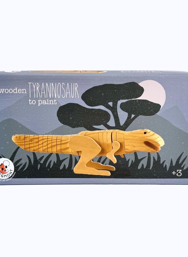 Egmont Toys - Houten tyranosaurus om te verven