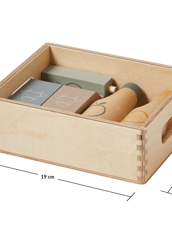 Flexa - Houten boodschappen