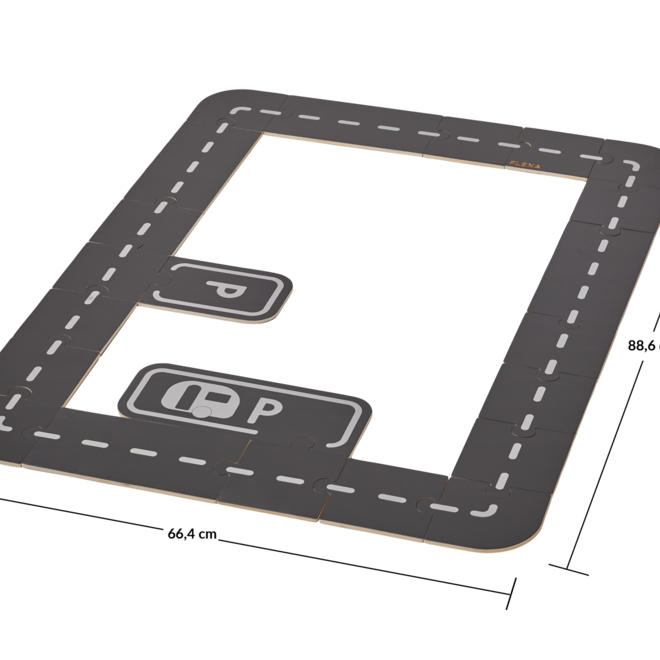 Flexa - Houten autobaan