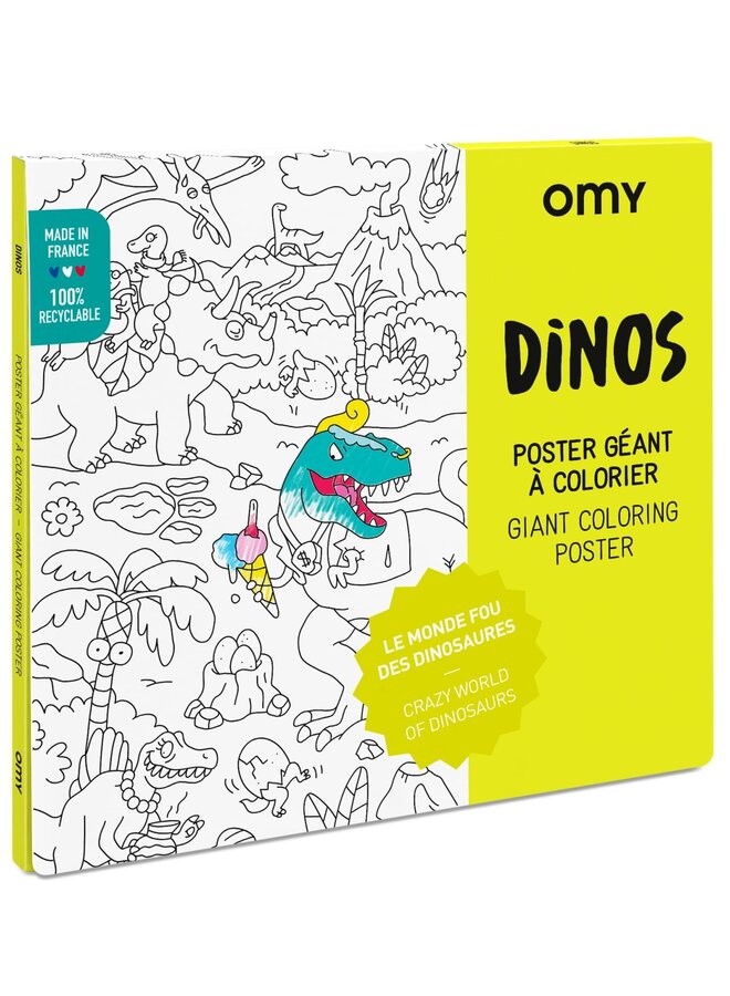 OMY - Dinos - Giant Poster