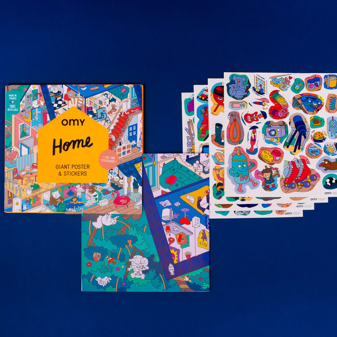 OMY - Glow party - Nail stickers