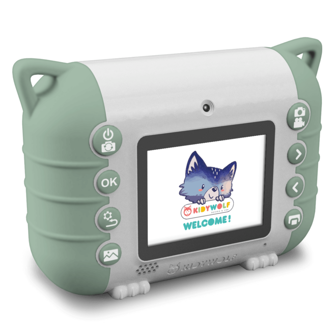 KIDYPRINT Fototoestel met thermische printer groen