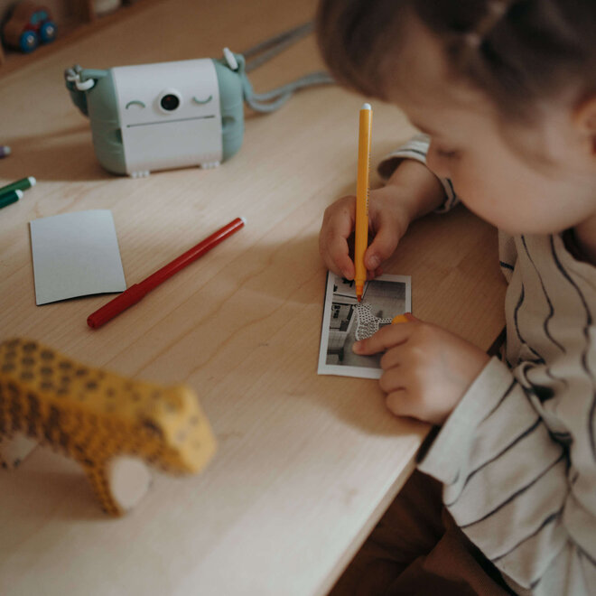 KIDYPRINT Fototoestel met thermische printer groen