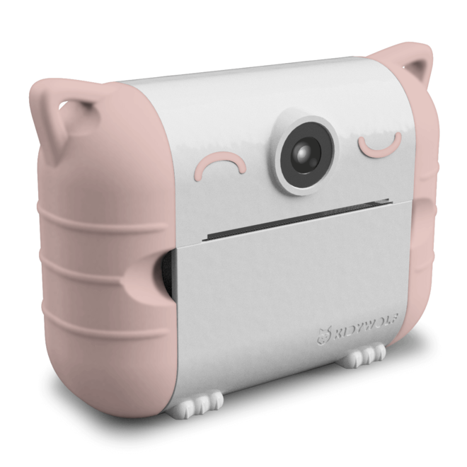 KIDYPRINT Fototoestel met thermische printer roze