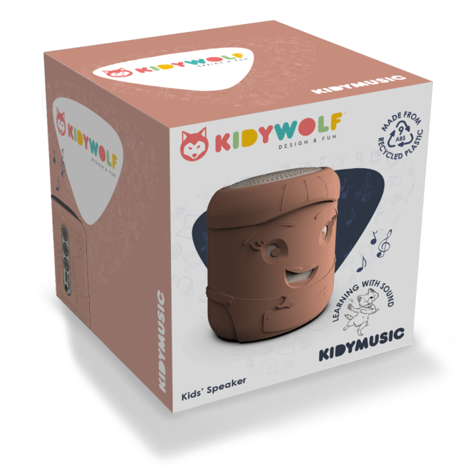 Kidywolf - KIDYMUSIC Draagbare luidspreker Léa