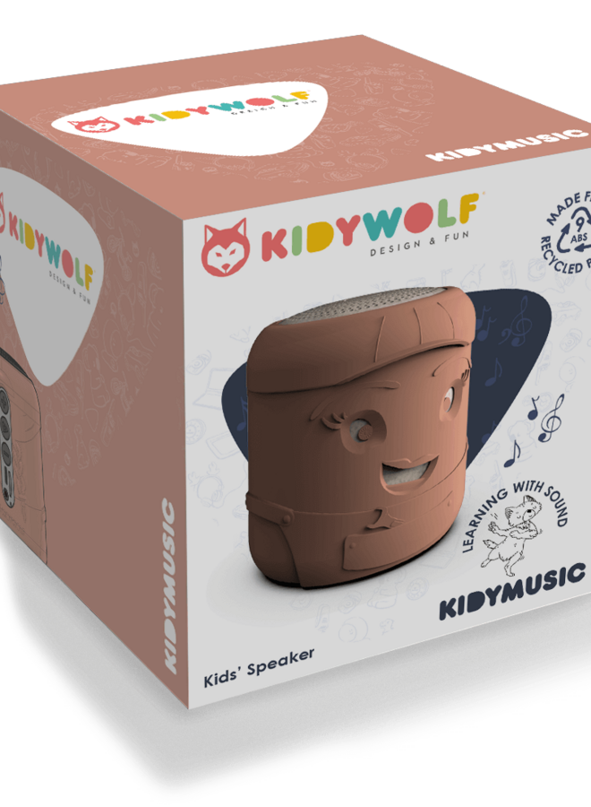 Kidywolf - KIDYMUSIC Draagbare luidspreker Léa