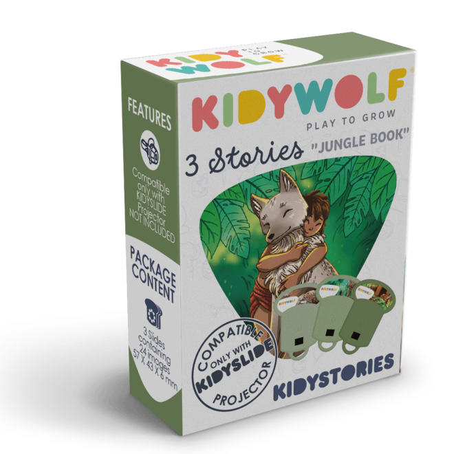 Kidywolf - KIDYSTORIES Jungleboek voor KIDYSLIDE