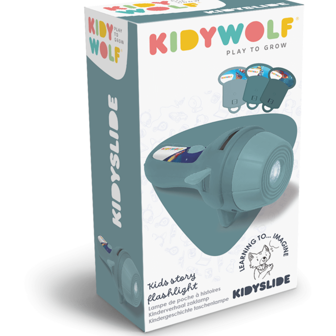 Kidywolf - KIDYSLIDE Verhalenlamp "Avontuur"