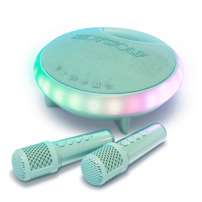 Kidywolf - KIDYKARAOKE karaoke luidspreker met 2 microfoons