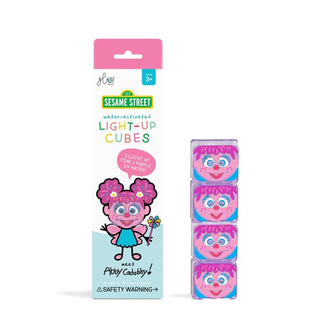 Glopals light up cubes 4pc Abby
