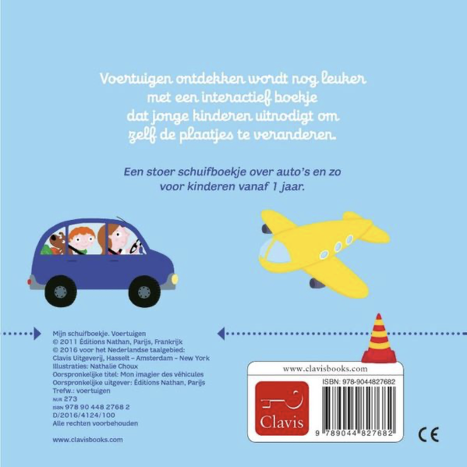 Clavis - Mijn schuifboekje: Voertuigen