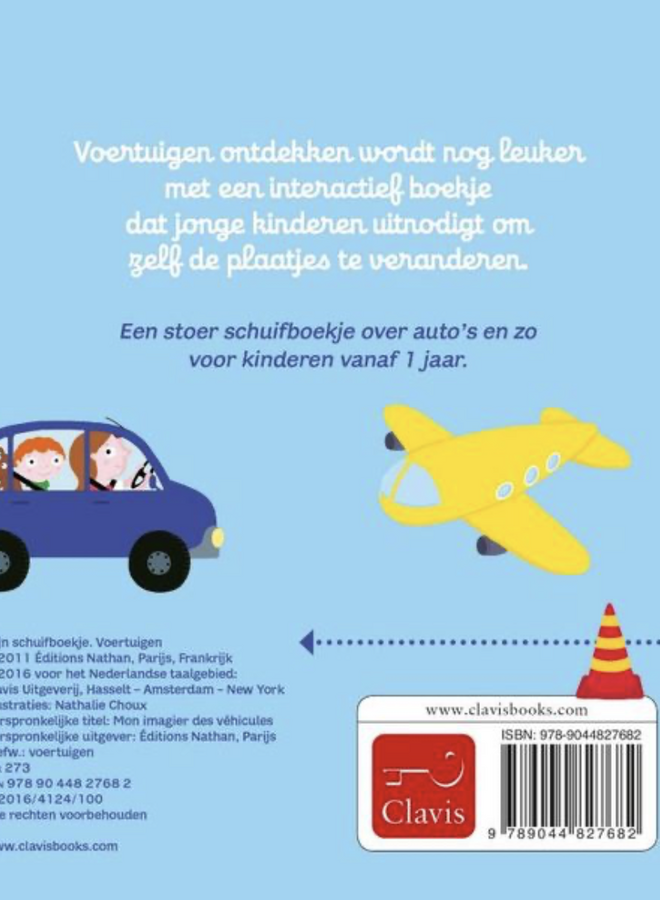 Clavis - Mijn schuifboekje: Voertuigen