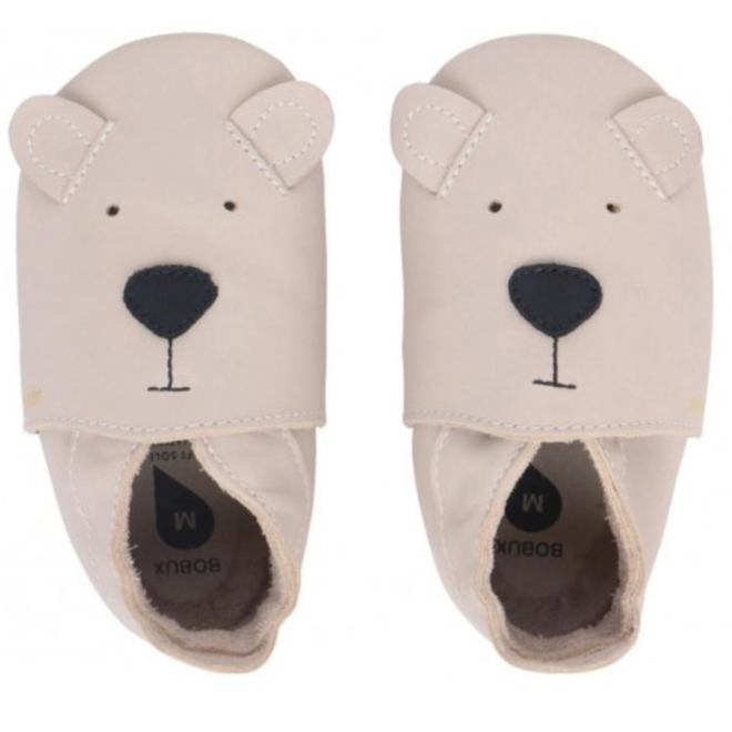 Bobux - Soft sole shoe Cub Milk Bear