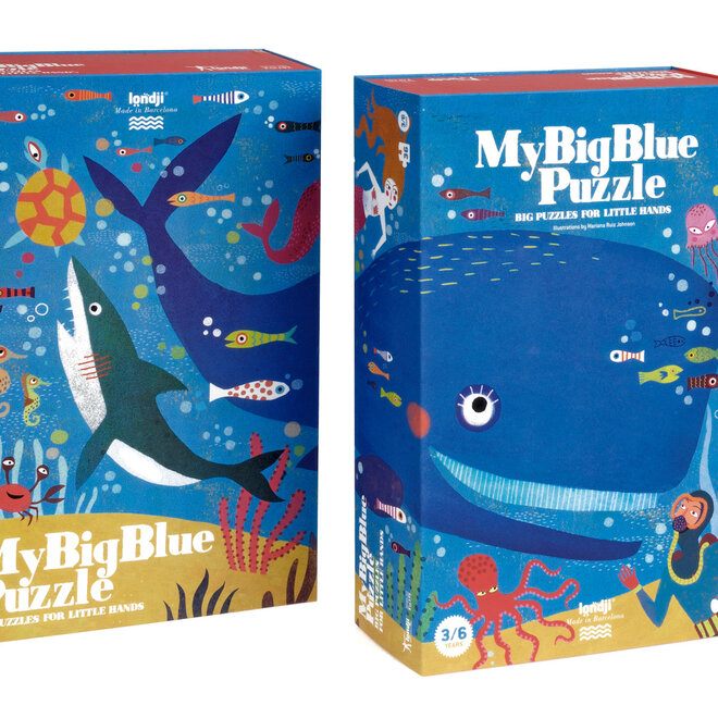 Londji - Puzzle - My big blue