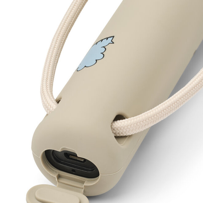 Liewood - Gry Printed Flashlight - Dinosaurus / Mist