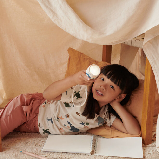 Liewood - Gry Printed Flashlight - Dinosaurus / Mist