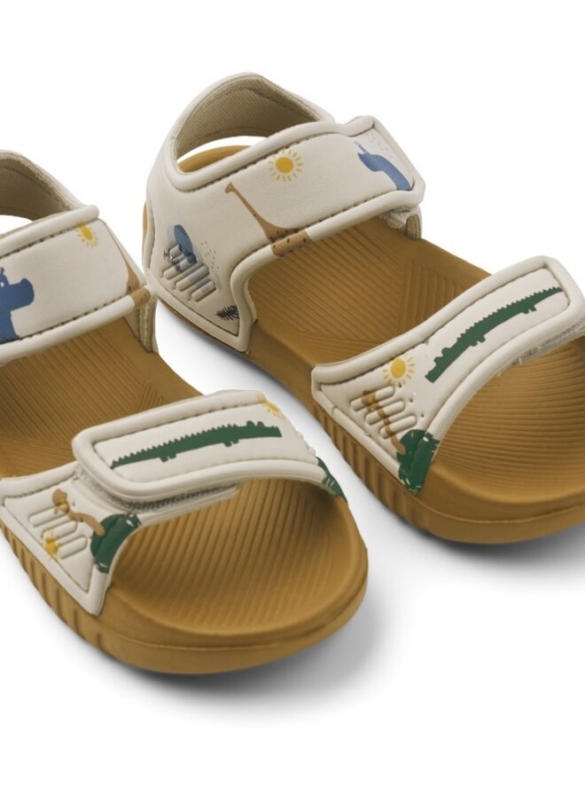 Liewood - Blumer sandals - Safari sandy mix