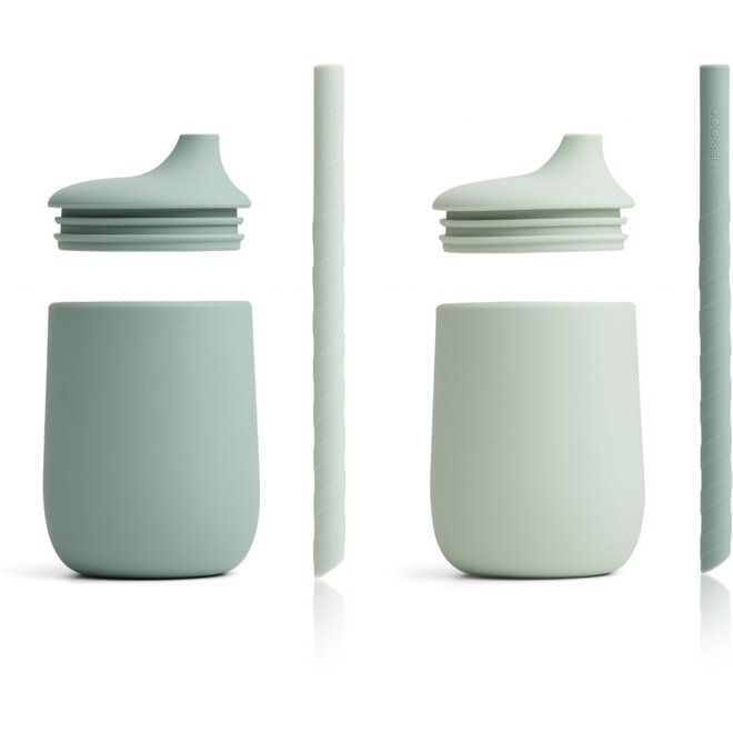 Liewood - Ellis sippy cup 2 pack - Mint mix