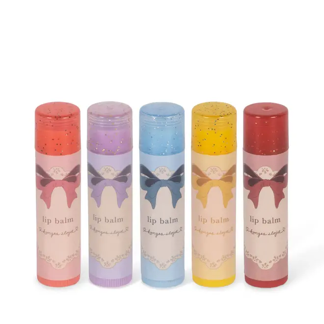 Konges Slojd - Lip Balm Glitter 5 pieces Display 12 pieces
