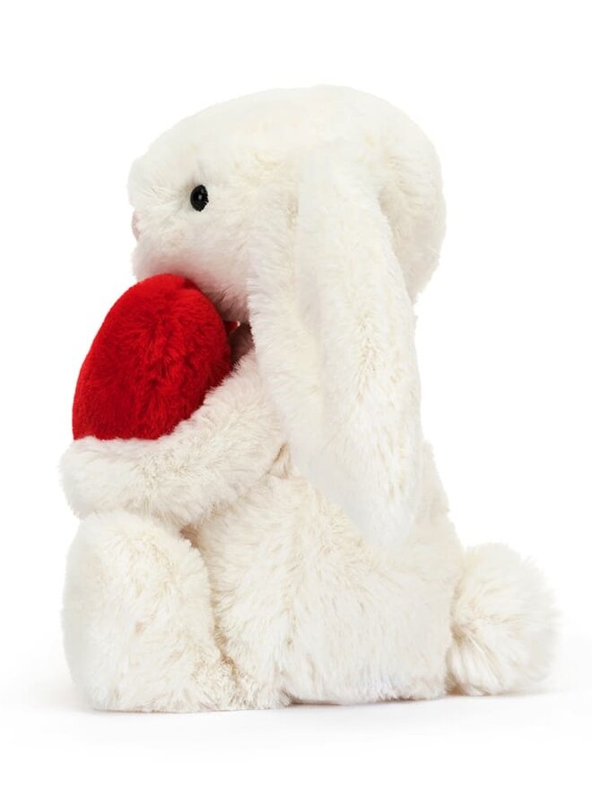 Jellycat - Bashful red love heart bunny little