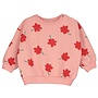 Lötiekids - Baby sweatshirt - Poppies all over Pale pink